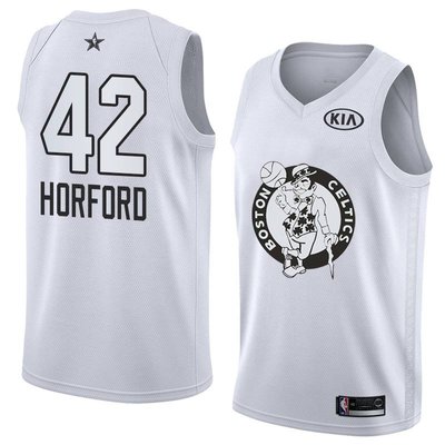 ALL STAR Jay 2018 NBA 全明星波士頓凱爾特人隊霍福德球衣籃球運動背心中性加大碼-麥德好服裝包包
