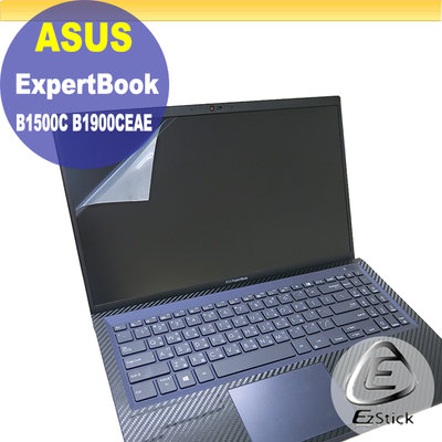 【Ezstick】ASUS ExpertBook B1500 B1500CEAE 靜電式筆電LCD液晶螢幕貼