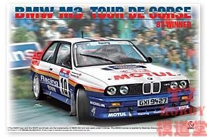 BEEMAX1/24 拼裝車模 BMW M3 E30 1987 Tour de Corse  BX24029