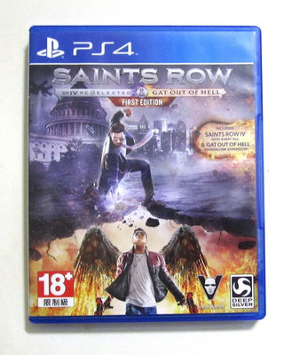 PS4 黑街聖徒 4：再次當選 英文版 Saints Row IV: Re-Elected