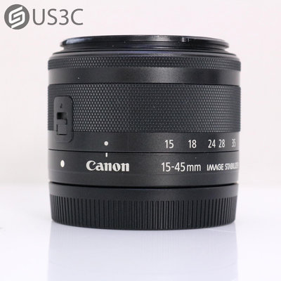 【US3C-高雄店】【一元起標】Canon EF-M 15-45mm F3.5-6.3 IS STM 標準變焦鏡頭 單眼鏡頭