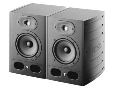 Focal Alpha50 主動式監聽喇叭/5吋錄音室專用【黑色/一對兩顆/台灣公司貨保固/Alpha-50】