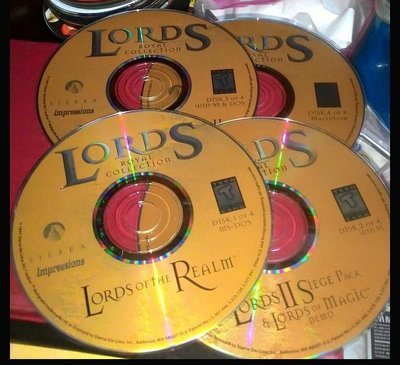 PC GAME:王者之王合集_Lords of the Realm~LORDS ROYAL COLLECTION/2手