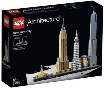 *雜貨部門*LEGO 樂高 積木 建築系列 街景 紐約 21028 特價1881元