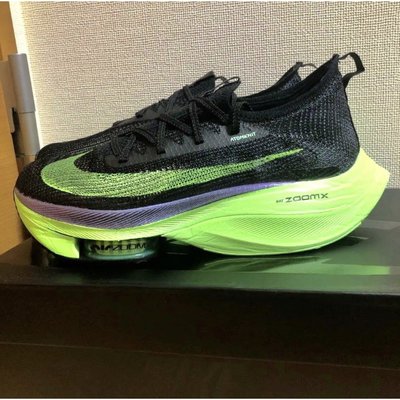 【正品】Nike Air Zoom Alphafly NEXT% 黑綠 馬拉松跑  CI9925-400潮鞋
