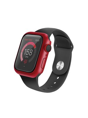 [免運]【UNIQ】公司貨 Nautic Apple Watch IP68 防水防塵超輕量鋼化玻璃錶殼 40/44mm