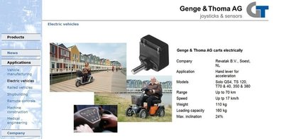 瑞士 Genge & Thoma 旋轉電位器 Rotary potentiometer