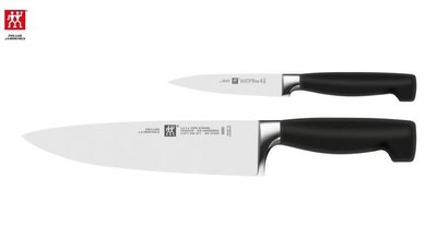 德國 Zwilling 雙人Four Star (S/2) 主廚刀+水果刀 二件組刀具 德國製 35175-000