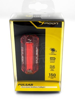【單車元素】MOON Pulsar 自行車 LED 尾燈 後燈 25流明 電池式 最長150小時
