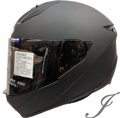 《JAP》瑞獅 ZEUS 821 素色 消光黑 全罩安全帽 輕量 小帽殼