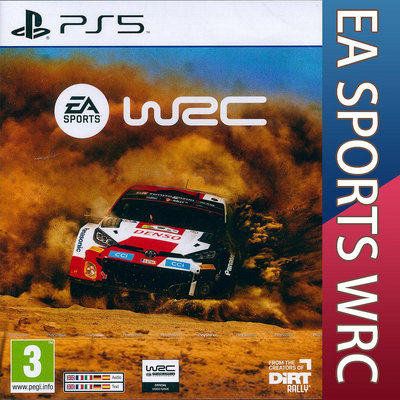 【一起玩】 PS5 EA SPORTS WRC世界越野冠軍賽 英文歐版 EA SPORTS WRC 拉力賽車 拉力越野賽車