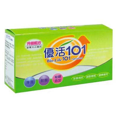 安博氏 生達優活101乳酸菌顆粒 BIO-LIFE 101 升級配方(3gX30包)