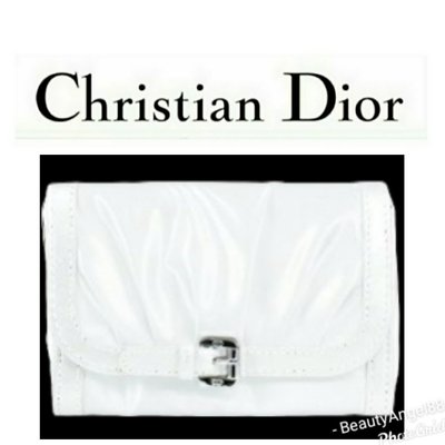 全新 迪奧 Christian Dior 白色 Dior手拿包皮包晚宴包收納包化妝包盥洗包68 一元起標真品有LV 禮物