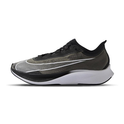 Nike Zoom Fly 3 男鞋 黑白 氣墊 避震 透氣 舒適 慢跑鞋 AT8240-007
