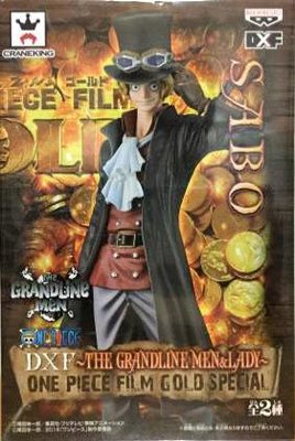 日本正版海賊王航海王DXF THE GRANDLINE MEN FILM GOLD SPECIAL 薩波 公仔 日本代購