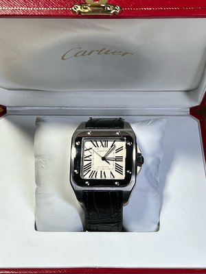 Cartier santos100 XL 大型款
