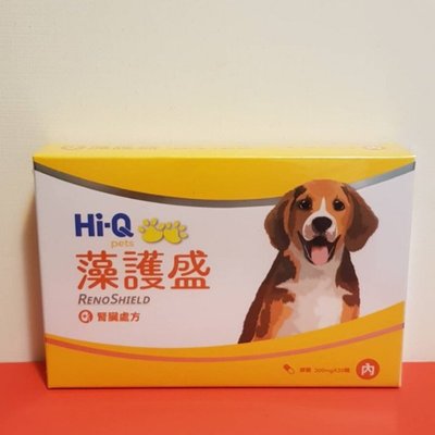 ☃呣呣☃Hi-Q pets 中華海洋生技 藻護盛 藻護腎 300mg 30顆裝