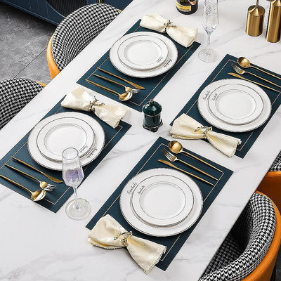 德國輕奢西餐餐具全套牛排刀叉盤子套裝歐式創意高級感家用餐盤