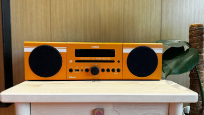 Yamaha組合音響MCR-B043橘色