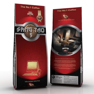 [永鑫安]買10送1現貨,效期2024.06越南中原創作咖啡粉5號/340克研磨咖啡 SANGTAOso5阿拉比卡公豆