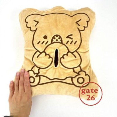 🔸預購🔸日本LOTTE 樂天小熊餅乾 造型面紙盒 面紙盒套