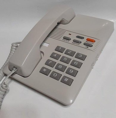 大台北科技~瑞通 RS-802HF 單機 電話機 總機可用  SWEETONE (淺灰色)