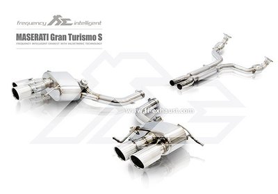 【YGAUTO】FI Maserati Turismo S 雙出尾飾管 中尾段閥門排氣管 全新升級 底盤
