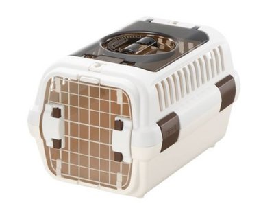 利其爾 RICHELL 小型犬貓寵物航空運輸籠 天窗式外出提籠 狗籠 雙開車載籠 ID59919（M）每件 2,990元