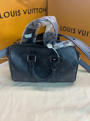 路易威登lv，keepall xs，芯片款，附件塵袋，停產款