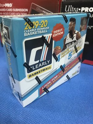 19-20 NBA Clearly Donruss box 盒卡 Zion Lebron Morant Doncic Kobe