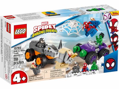 積木總動員 LEGO 樂高 10782 Marvel-綠巨人和犀牛人的卡車決鬥 外盒:26*14*6cm
