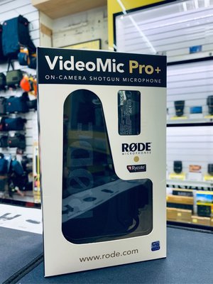 「攝影社」RODE VideoMic Pro+ plus 單眼 微單 指向性 外接 麥克風 正成公司貨