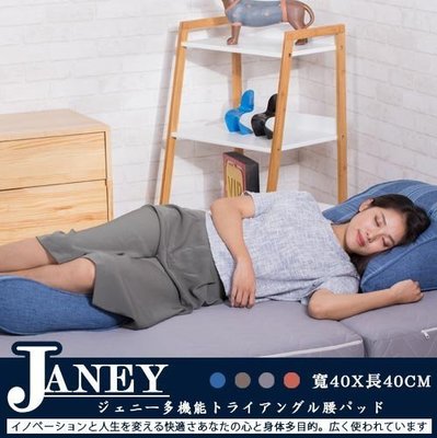 【BNS＆振興優選】Janey珍妮多功能牛角護腰墊(小)/透氣舒適/腰靠/腰酸背痛小幫手