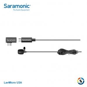 【Saramonic 楓笛】Type-C全向型領夾麥克風 LavMicro U3A 公司貨
