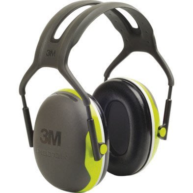 【老毛柑仔店】3M-X4A 高階頭頂式耳罩 27dB 低頻抗噪 雙軌頭帶 可更換耳墊 配戴密合度 防噪音 聽力防護 3M