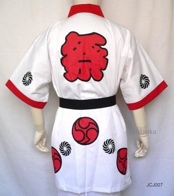 日式祭典服(白) 日式廚師服 日式和服 日式襯杉 日式廚服