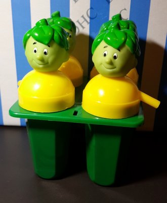 綠巨人玉米粒罐頭~製冰盒~從沒用過~企業公仔~早期絕版品～老玩具