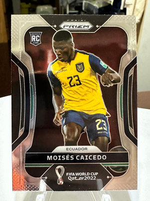 Moises Caicedo #81 世足 帕尼尼 2022 World Cup Prizm Panini 卡達 世界盃 迦納