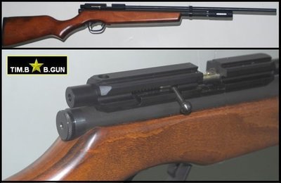 廠商清倉大拍賣~2260改良版5.5MM口徑co2動力版狙擊槍長槍鋼質12條旋膛線槍管喇叭彈BB槍