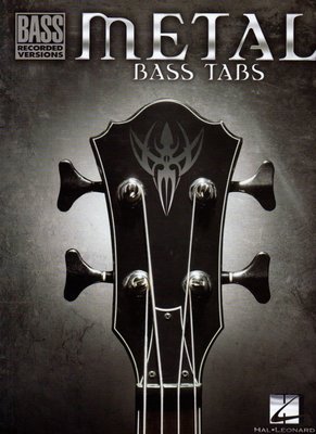[ 反拍樂器 ] METAL BASS TABS 樂譜(免運費)