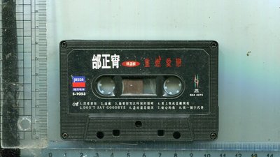 邰正宵精選輯 重燃愛戀    福茂 唱片發行二手錄音帶 (缺歌詞)