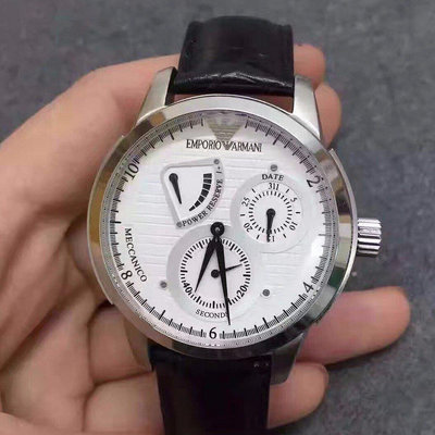 直購#Armani阿瑪尼 全新 機械錶 ar4613
