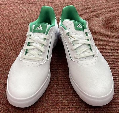 (易達高爾夫)全新原廠adidas performance  RETROCROSS 白色 無釘 高爾夫球鞋