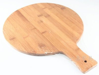 一鑫餐具【圓形pizza板】披薩鏟比薩鏟木製托盤