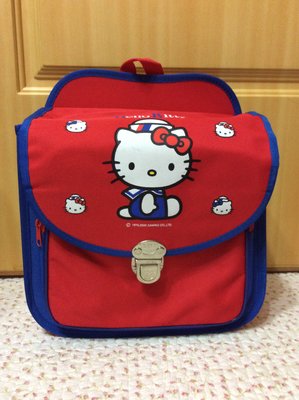 Sanrio Hello kitty 海軍版 後背包/休閒後背包/書包～全新商品～絕版特價出清