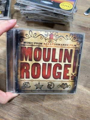 8成新二手KK前 MUSIC FROM BAZ LUHRMANN'S FILM MOULIN ROUGE CD