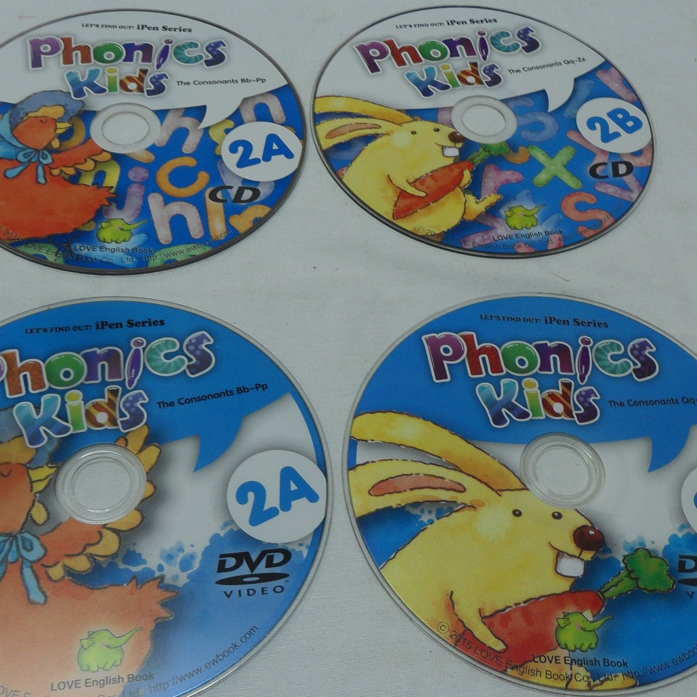 Worldwide Kids phonics DVD1.2.3.4 whitewatervillage.ca