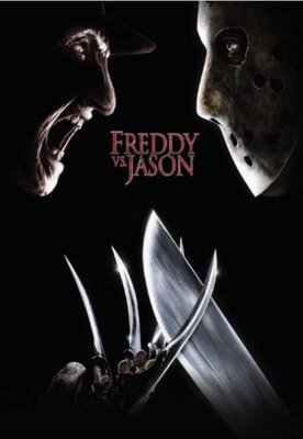 電影狂客/電影海報佛萊迪大戰傑森Freddy V.S Jason 兩大恐怖經典角色半夜鬼上床對十三號星期五 (附海報筒)