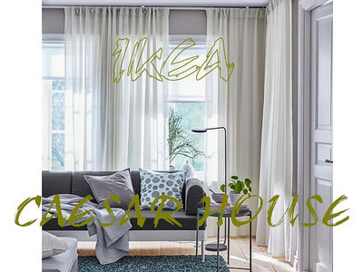 ╭☆卡森小舖☆╮【IKEA】搶鮮上市HILJA 窗簾2件裝 (白色) 每件145*250cm穿管式落地款-限量