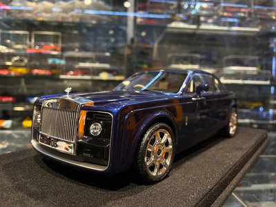 吉華@ 1/18 Rolls-Royce Sweptail 金屬藍